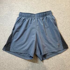 Gymshark blue running shorts